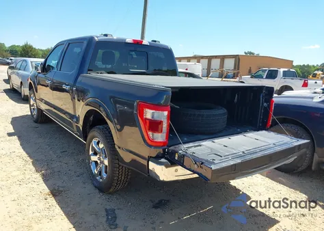 2022 Ford F-150 Lariat from USA, damaged, VIN 1FTFW1ED2NFA40918